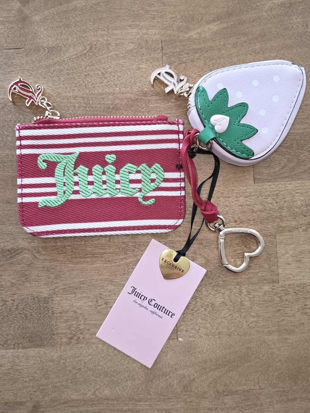 Juicy Couture Paradise Mini Bundle   Card Holder , Coin Purse